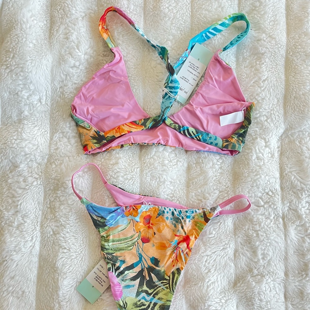 San Lorenzo Tropical Floral Bikini - Multicolor - Picture 2 of 2
